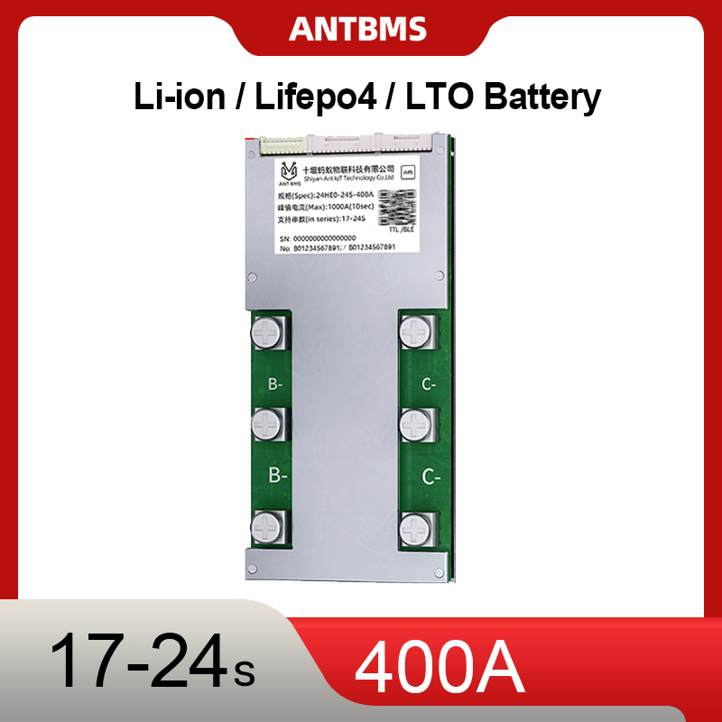 Smart Bms 24S 200A Bluetooth Lifepo4 - ANT Bluetooth Akıllı BMS17S -24S 400A
