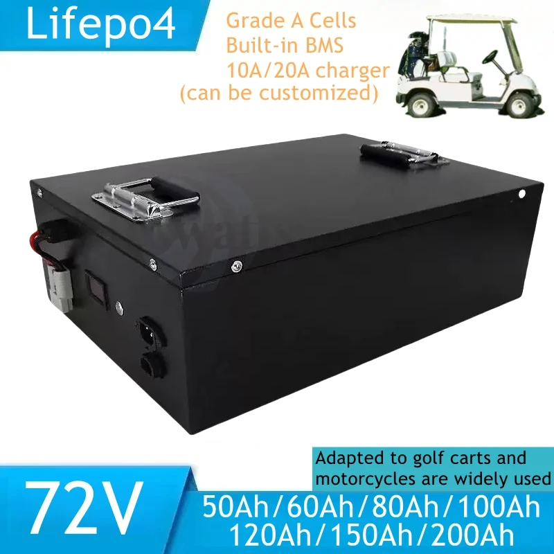 Lifepo4 72V 100Ah Battery Pack Ev - Lifepo4 Pil Paketi 72V, 5000W 8000W
