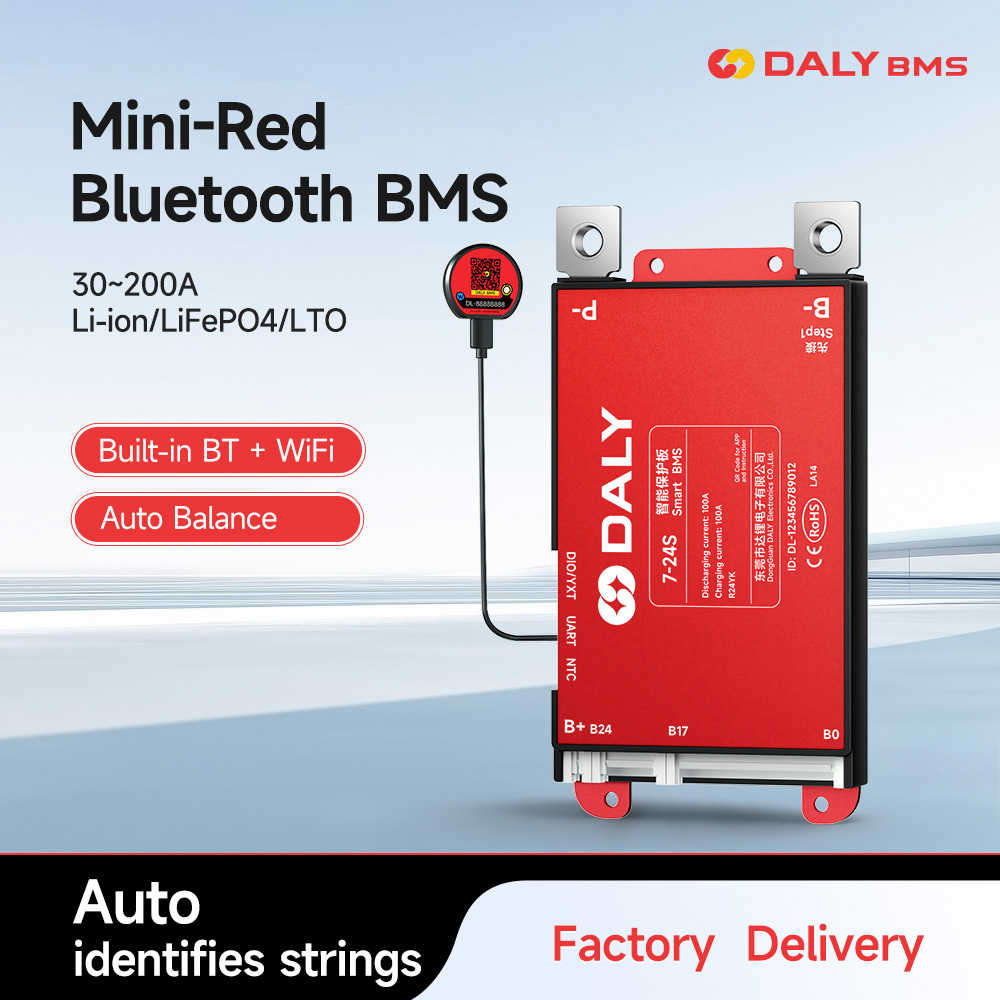 Daly Akıllı WIFI BMS 4S 7S 8S  - Smart Bms 24S 200A Bluetooth Lifepo4 incelemesi ve fiyatı